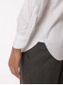 Camicia regular in cotone a manica lunga bianca